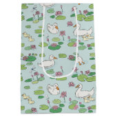 Duck Waterlily Gift Bag Medium Cadeauzakje (Achterkant)