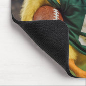 Duck Wearing a Football Helmet #5 Jersey Muismat (Hoek)