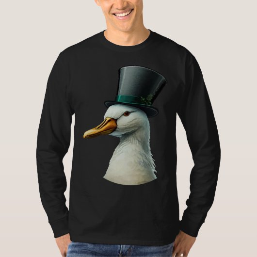 Duck Wearing Fancy Top Hat (Voorkant)
