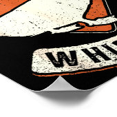 Duck Whisperer Vintage Clic Retro Animal Love  Poster (Hoek)