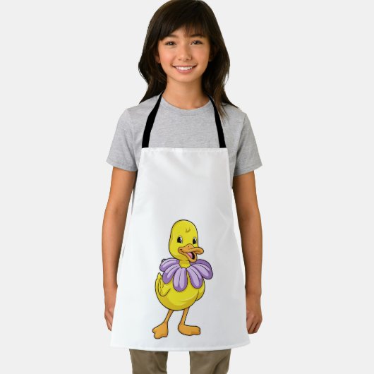 Duck with Daisy Schort (Insitu)