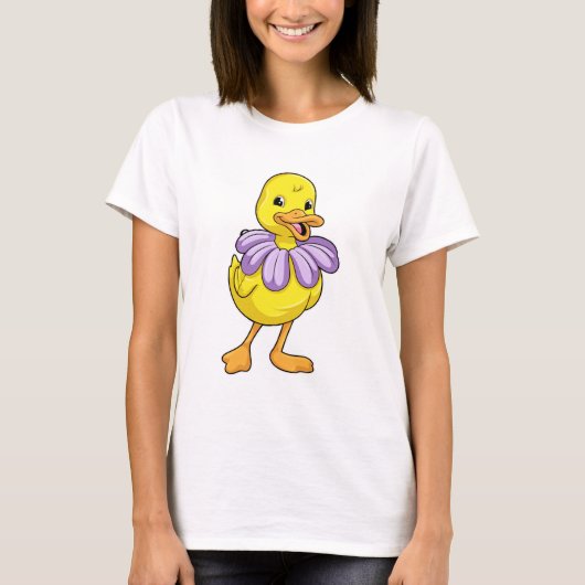Duck with Daisy T-shirt (Voorkant)