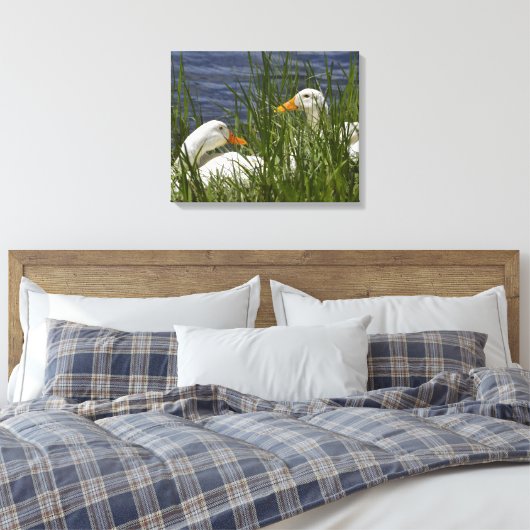 Duck Wrapped Canvas Afdruk (Insitu (Slaapkamer))