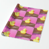Duck Wrapping Paper Cadeaupapier (Uitgerold)