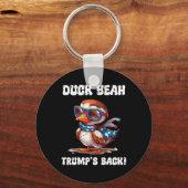 Duck Yeah Trump Is Ck 47e president Sleutelhanger (Voorkant)