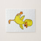 Duck Yoga Fitness on a Lega Legpuzzel (Horizontaal)