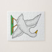 Duck Yoga Meditation Fitness Legpuzzel (Horizontaal)