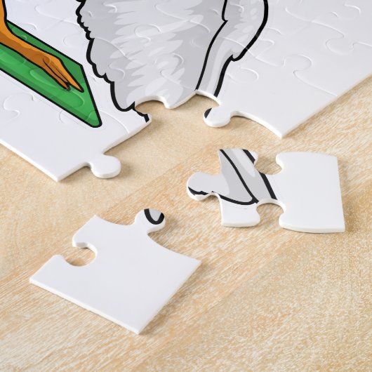 Duck Yoga Meditation Fitness Legpuzzel (Zijkant)
