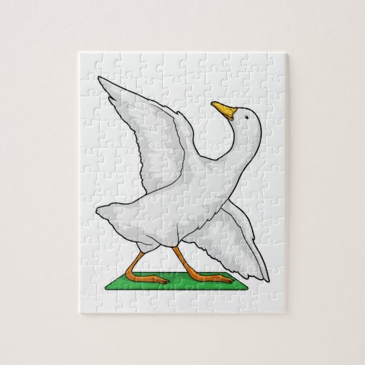 Duck Yoga Meditation Fitness Legpuzzel (Verticaal)
