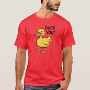 Duck You Woordspel T-shirt