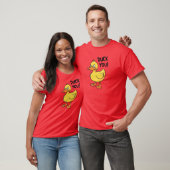 Duck You Woordspel T-shirt (Unisex)