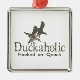 DUCKAHOLIC METALEN ORNAMENT