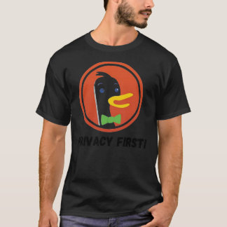 Duckduckgo Privacy Web Browser For Internet T-shirt