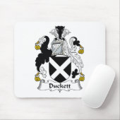 Duckett Family Crest Muismat (Met muis)