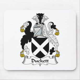 Duckett Family Crest Muismat