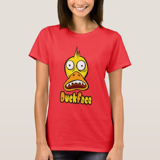 Duckface T-shirt (Voorkant)