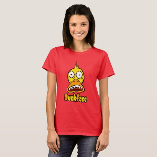 Duckface T-shirt (Voorkant volledig)