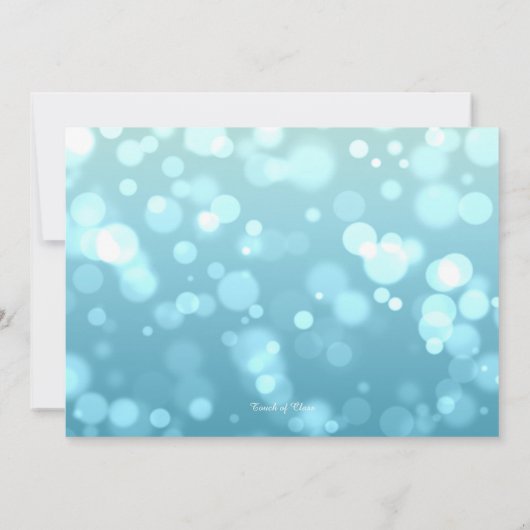 Duckie Bubbles Baby shower Uitnodiging (Achterkant)