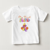 Duckie en Tulips First Easter Tshirt (Voorkant)
