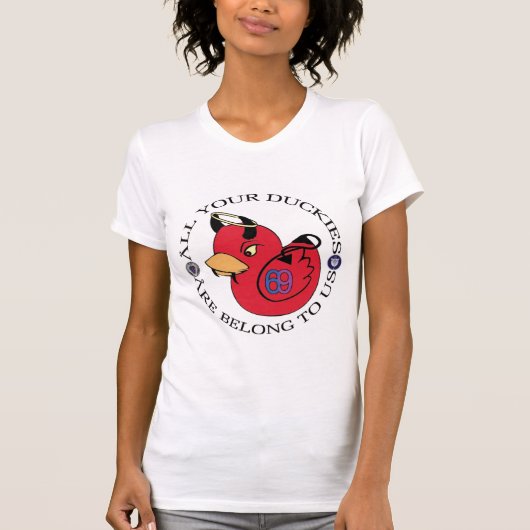 Duckie Team Dames shirt (Voorkant)