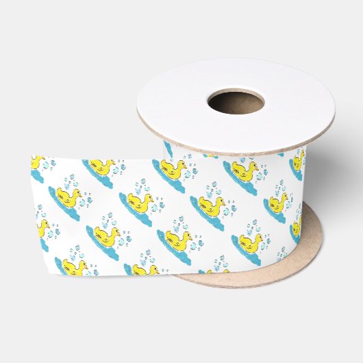 Duckies Satijnen Lint (Spoel)