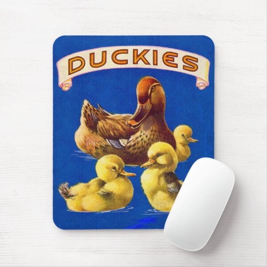 Duckies uit 1930 muismat (Met muis)