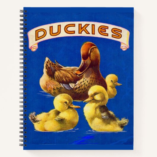 Duckies uit 1930 notitieboek (Voorkant)
