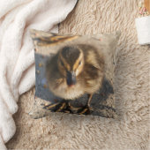 Ducking Baby Duck Bird Wildlife Animal Pillow Kussen (Deken)