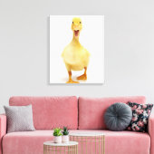 Ducking Canvas Afdruk (Insitu (Woonkamer))