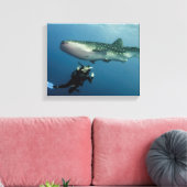 Ducking for Hoesje? Canvas Afdruk (Insitu (Woonkamer))