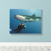 Ducking for Hoesje? Canvas Afdruk (Insitu (Houten vloer))