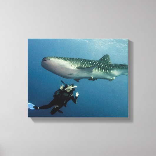 Ducking for Hoesje? Canvas Afdruk (Voorkant)