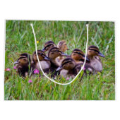 Ducking Huddle Gift Bag Large Cadeautasje (Achterkant)