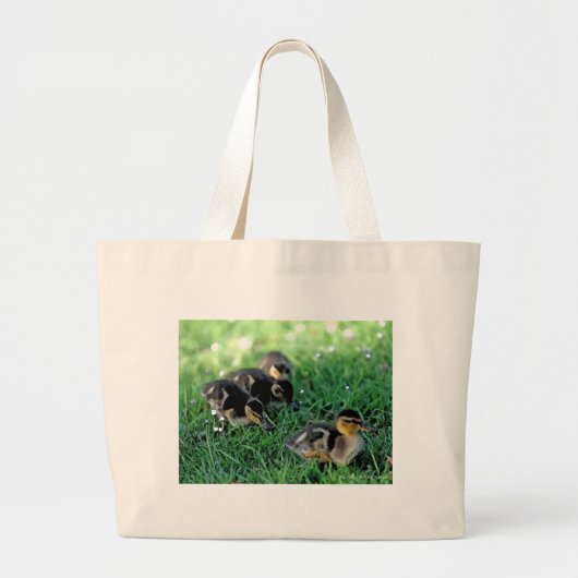 Ducking Parade Grote Tote Bag (Voorkant)