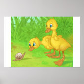 Duckings en de slak poster (Voorkant)
