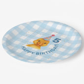 Duckling 5e Verjaardag Party Bord (Gekanteld)