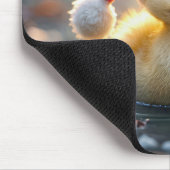 Duckling Dragen van een Santa Hat Muismat (Hoek)