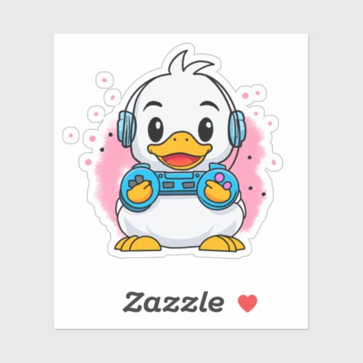 Duckling-gamer Sticker (Vel)