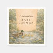 Duckling Pond Baby Shower Servet (Voorkant)