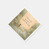 Duckling Pond Baby Shower Servet (Hoek)