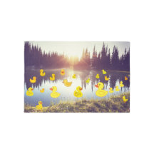 Duckling Serenity Sunset Rug - Een kwaktastische E
