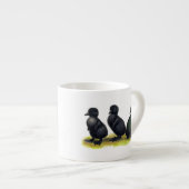 Ducklings Black Cayuga Espresso Kop (Voorkant rechts)