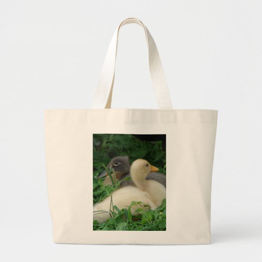 Ducklings Grote Tote Bag (Voorkant)