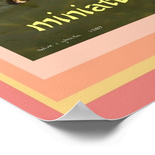 Ducklings Haiku Art Print (Hoek)