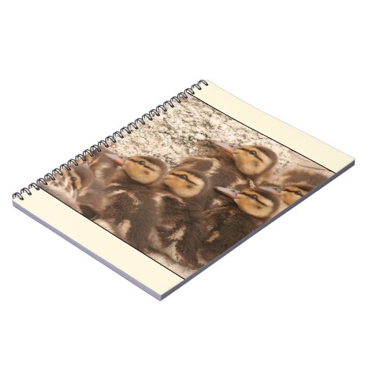 Ducklings-laptop Notitieboek (Linkerzijde)