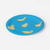 Ducklings Papieren Bordje (Gekanteld)