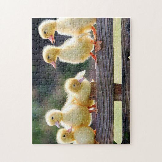 Ducklings Puzzle Legpuzzel (Verticaal)