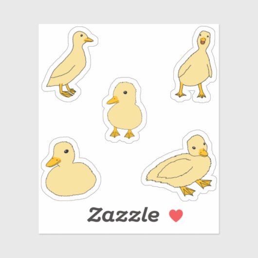 Ducklings Sticker (Vel)