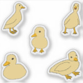 Ducklings Sticker (Voorkant)