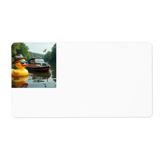 Duckme River Etiket (Voorkant)